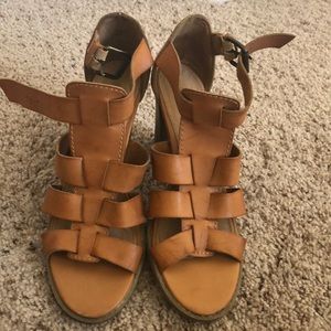Tan heels